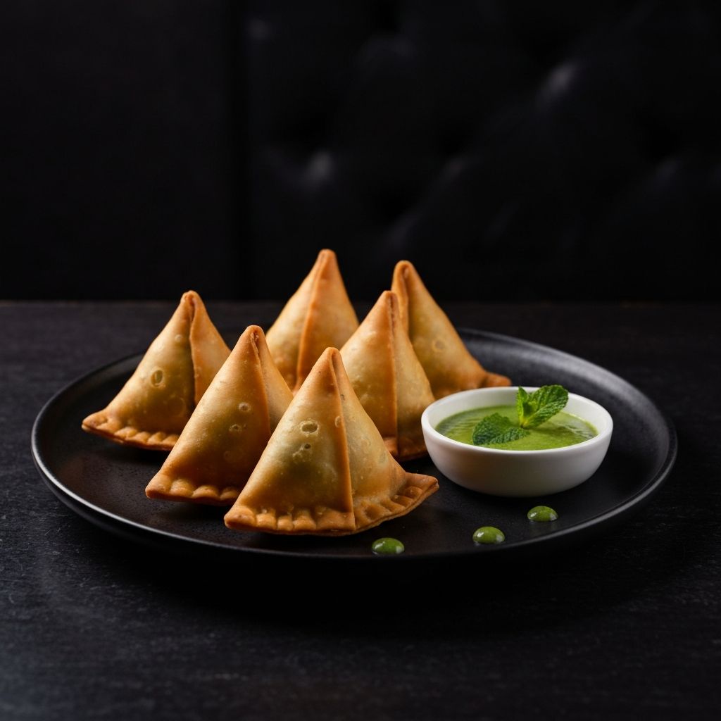 Beef Qeema Samosa