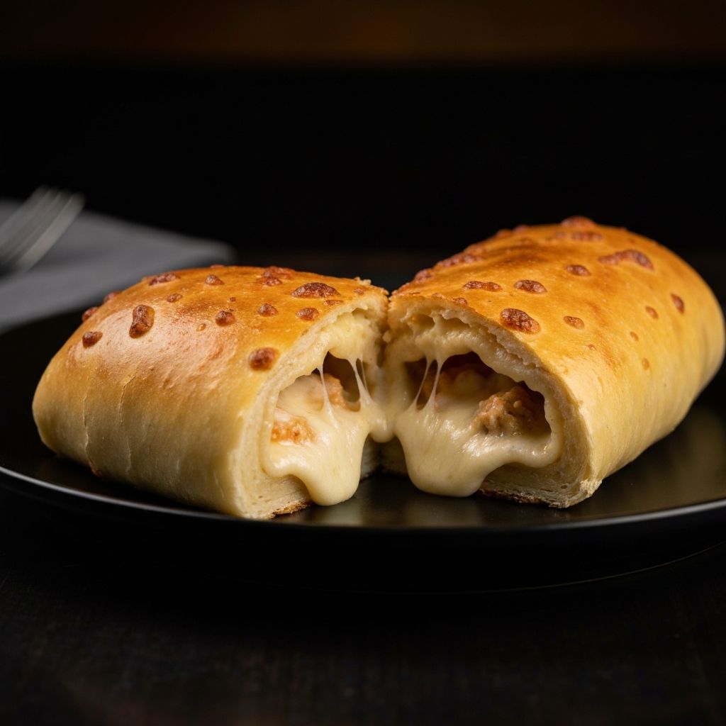 Chicken Cheese Bread Roll